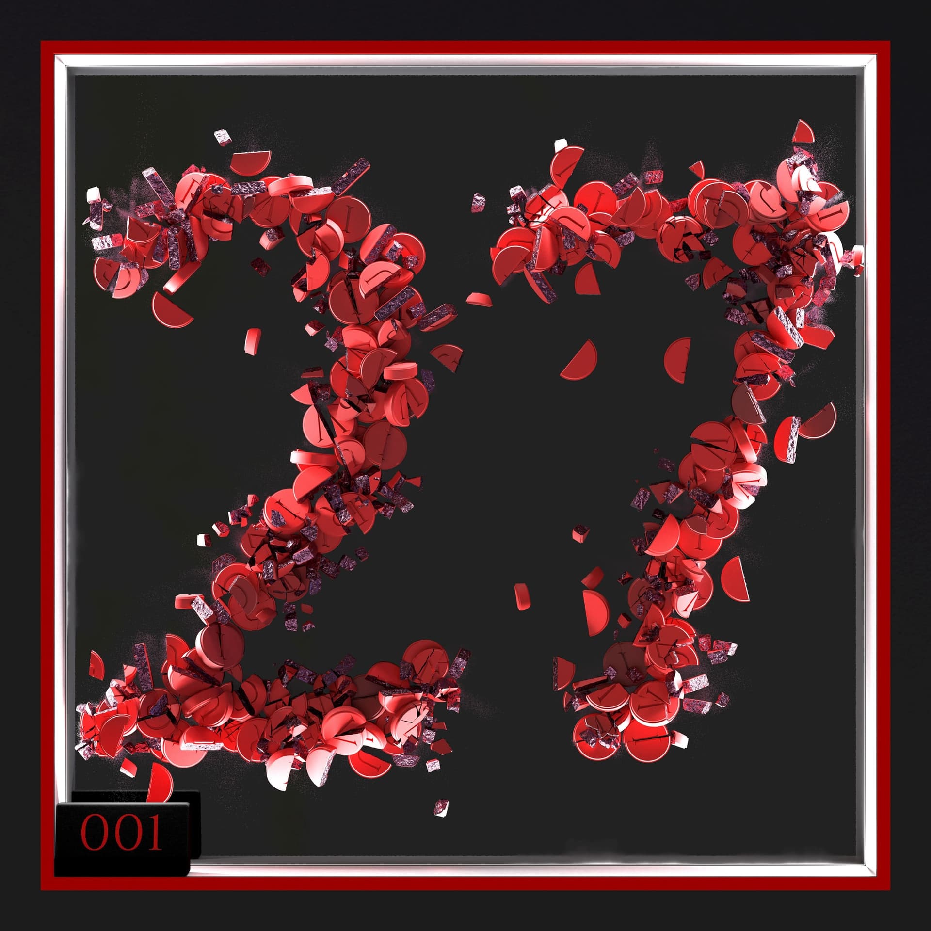 #001 - Surviving 27 vinyl cover artwork