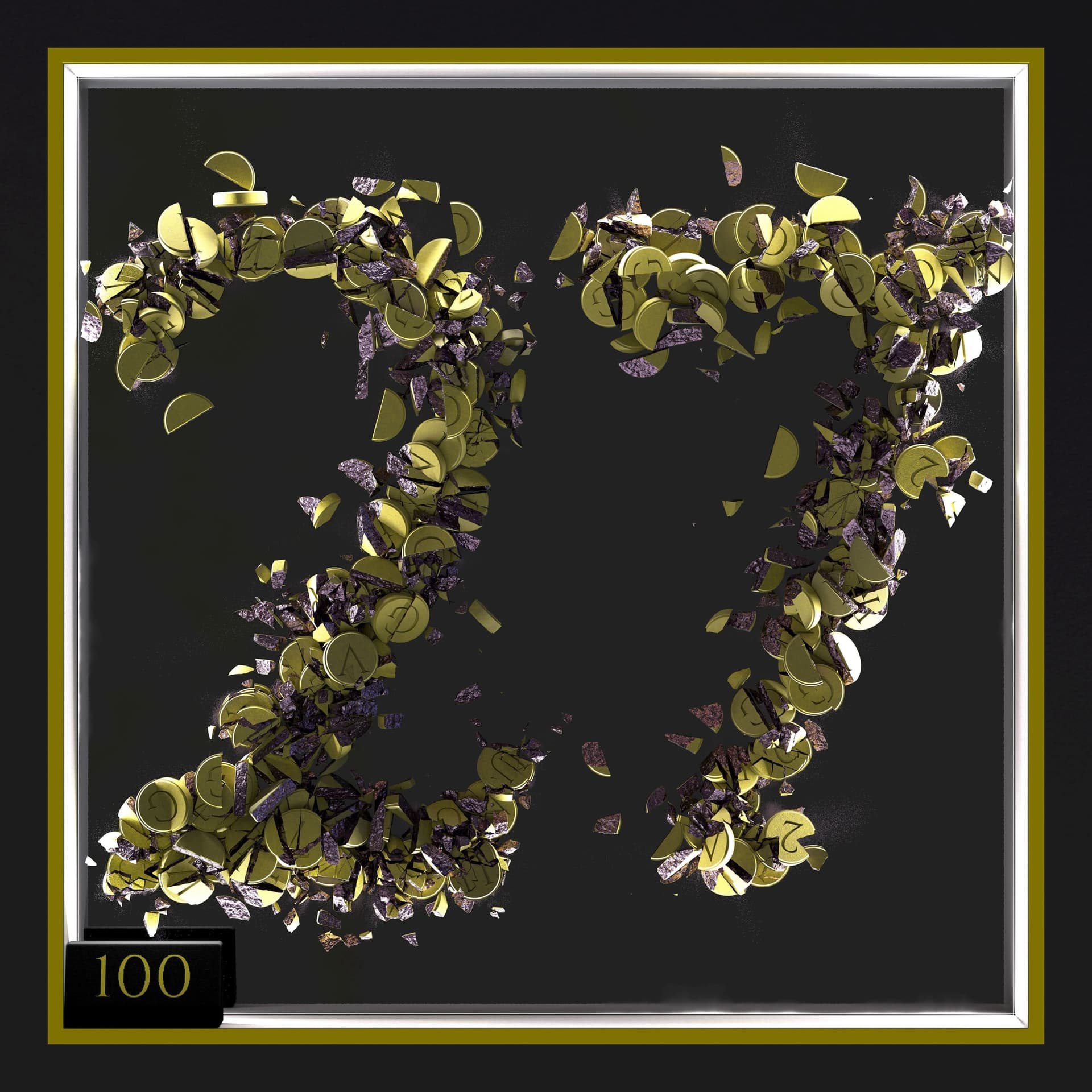 Edition #100 - Surviving 27 vinyl cover artwork