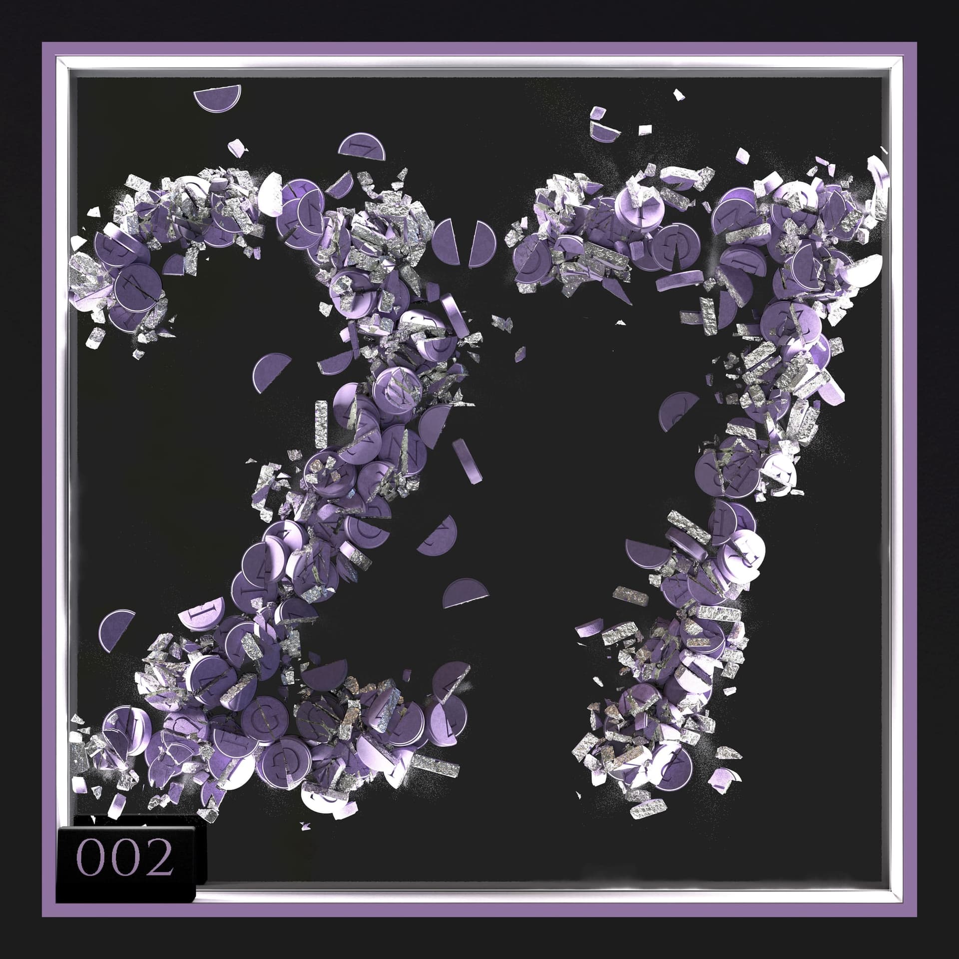 #002 - Surviving 27 vinyl cover artwork