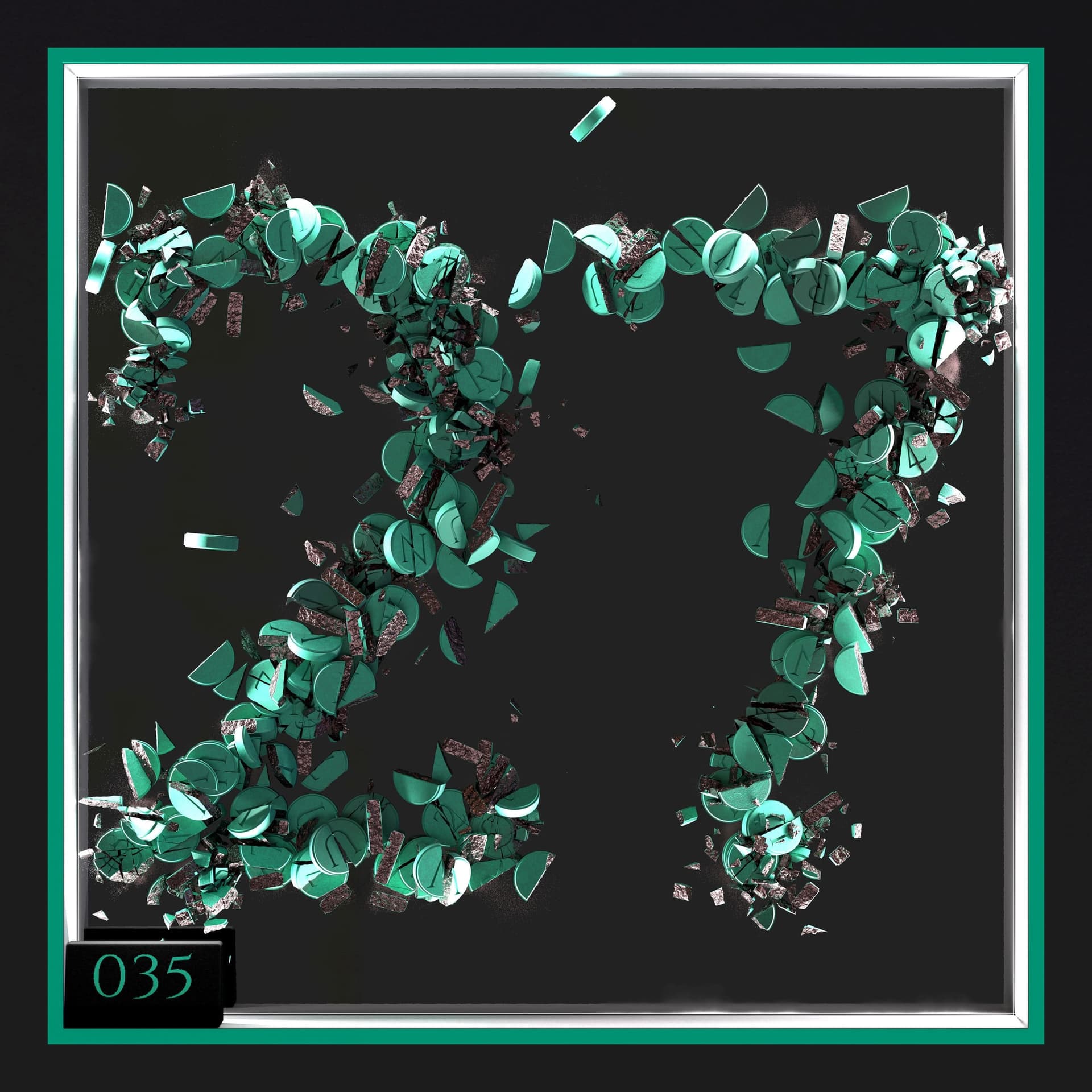 Edition #035 - Surviving 27 vinyl cover artwork