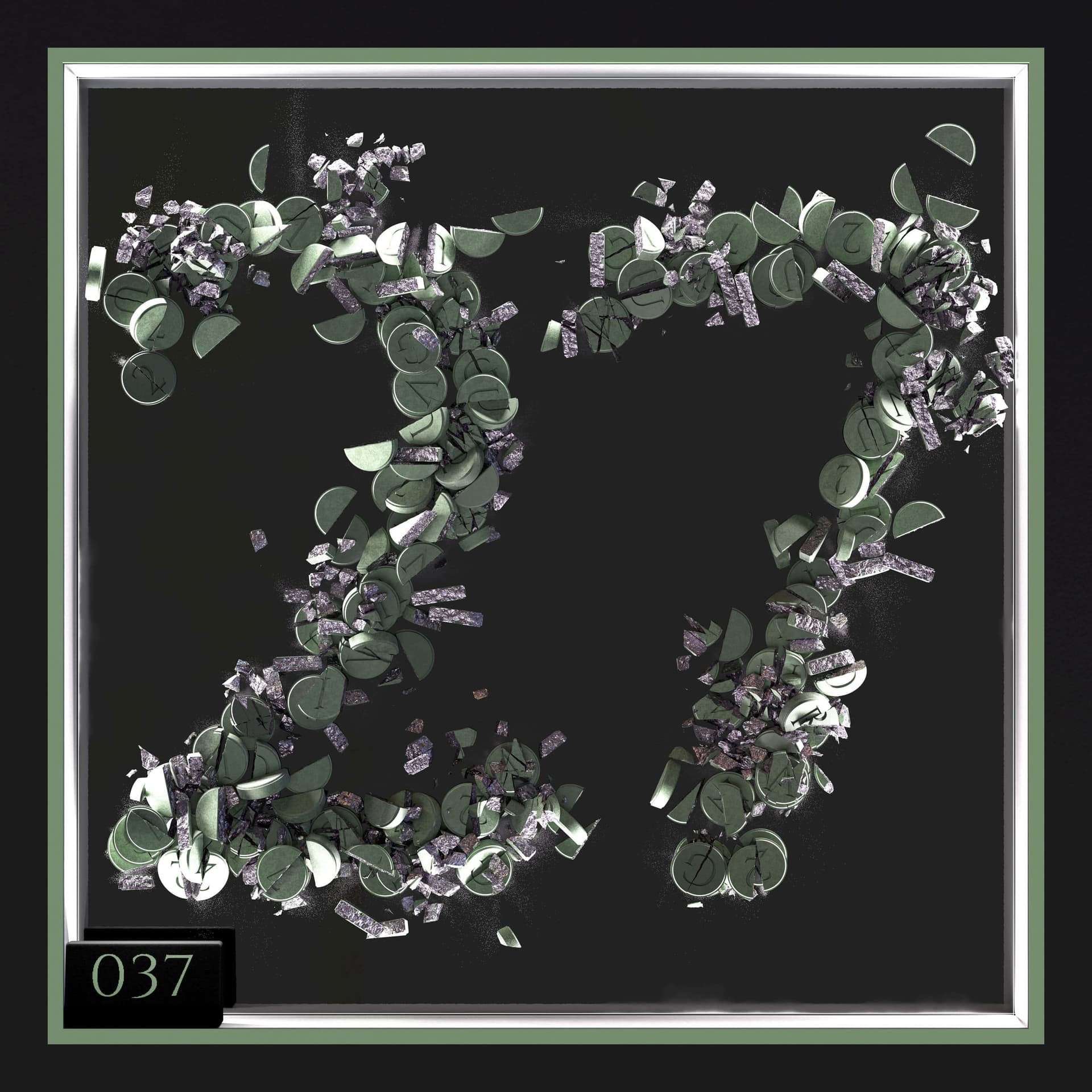 Edition #037 - Surviving 27 vinyl cover artwork