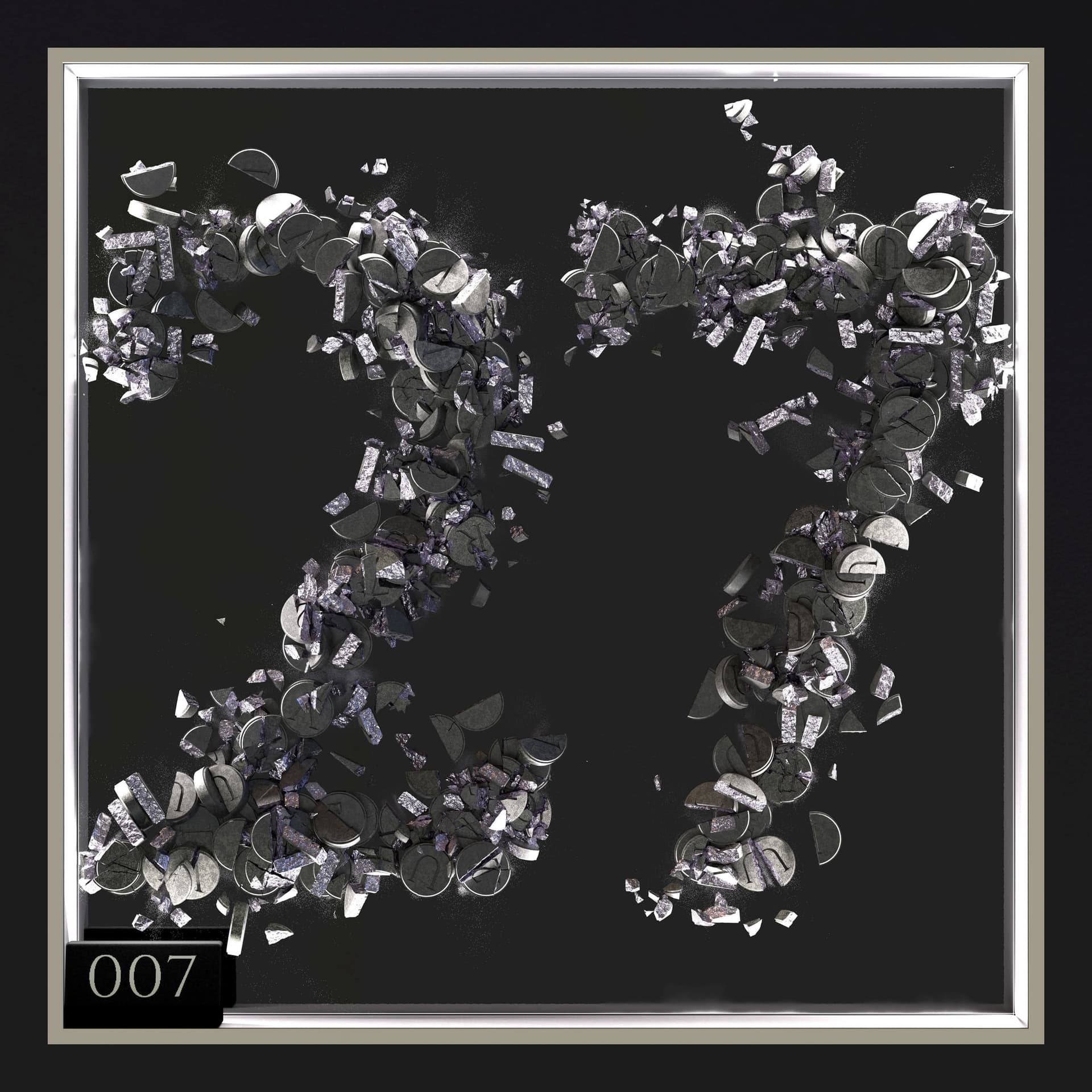 #007 - Surviving 27 vinyl cover artwork