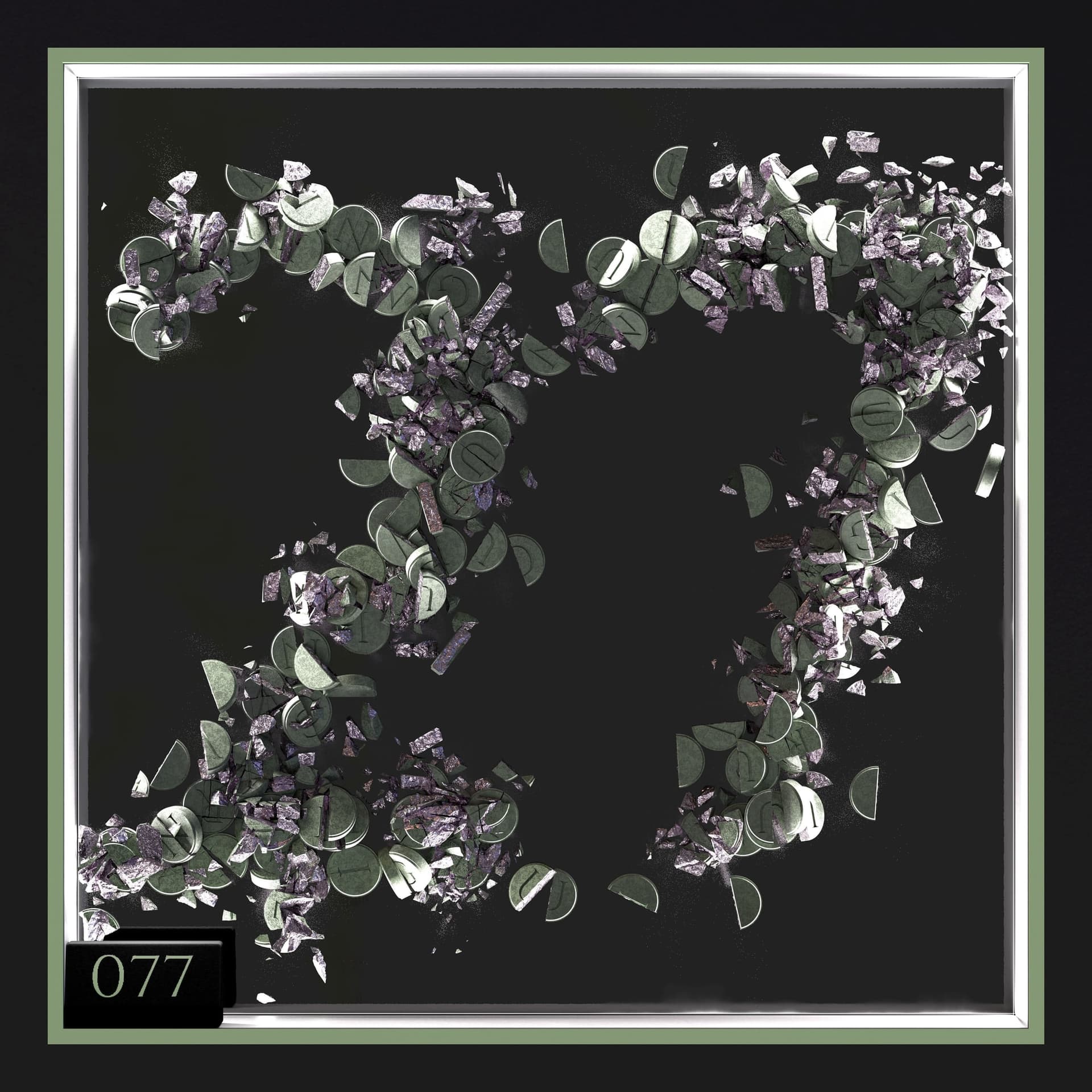 Edition #077 - Surviving 27 vinyl cover artwork
