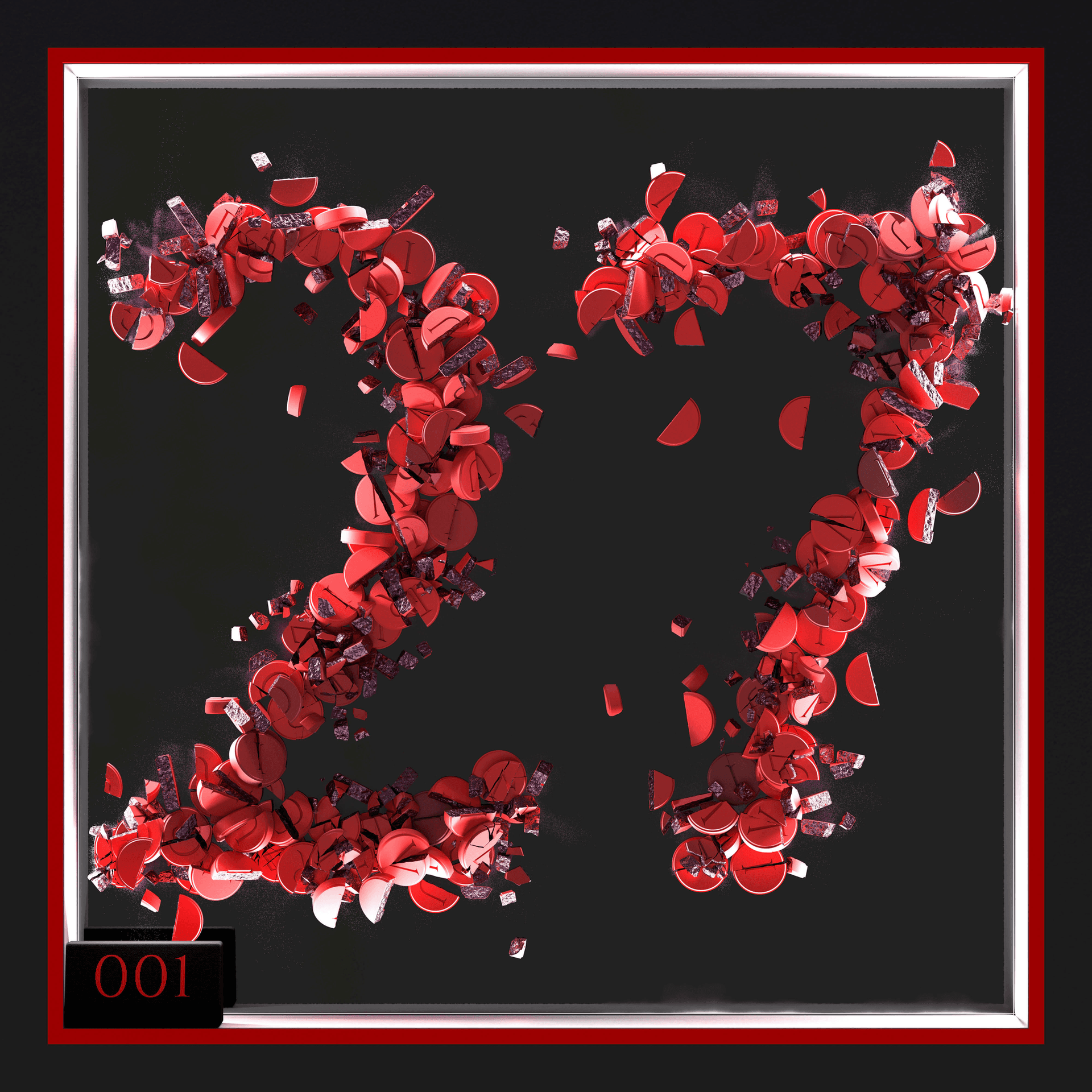 #001 - Surviving 27 vinyl cover artwork