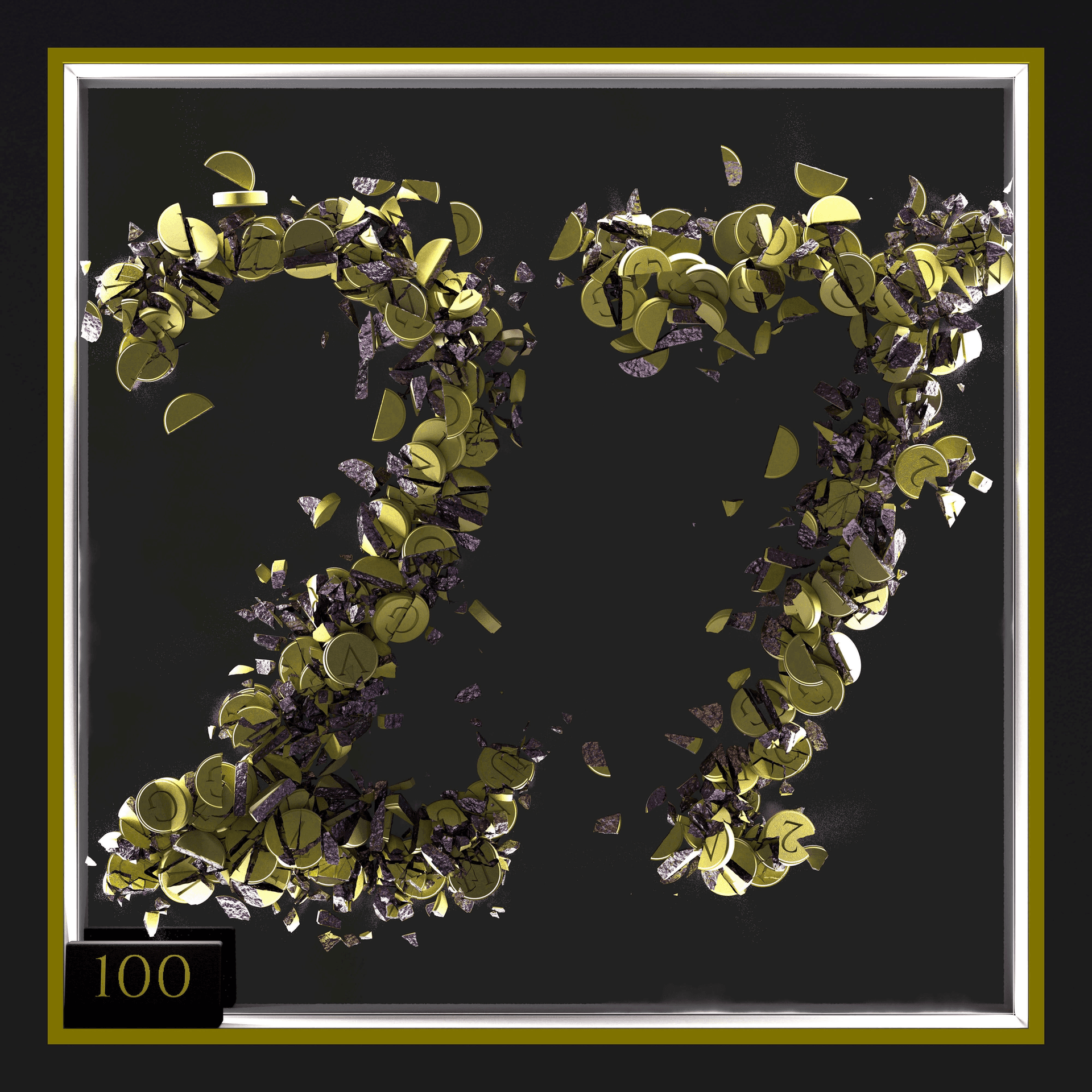 Edition #100 - Surviving 27 vinyl cover artwork