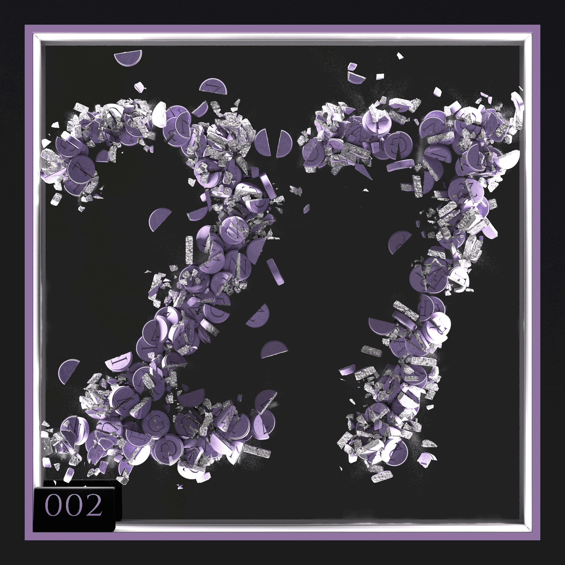 #002 - Surviving 27 vinyl cover artwork