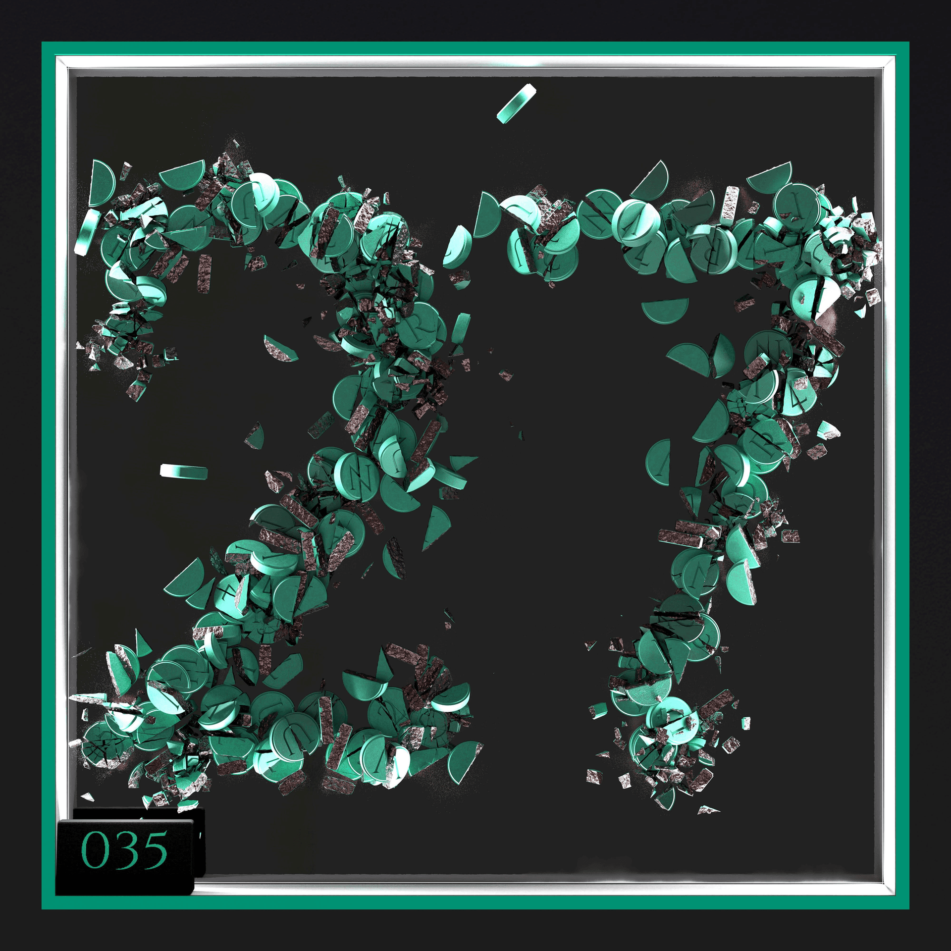 Edition #035 - Surviving 27 vinyl cover artwork