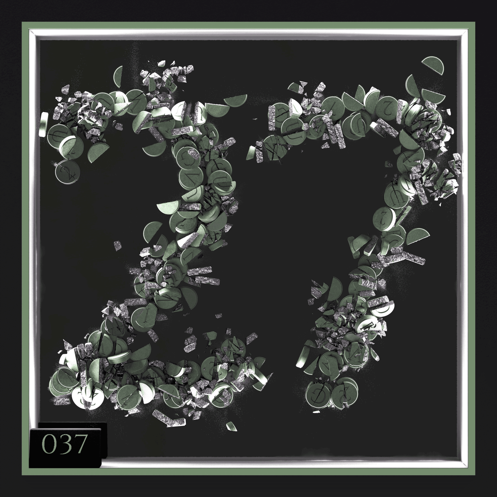 Edition #037 - Surviving 27 vinyl cover artwork