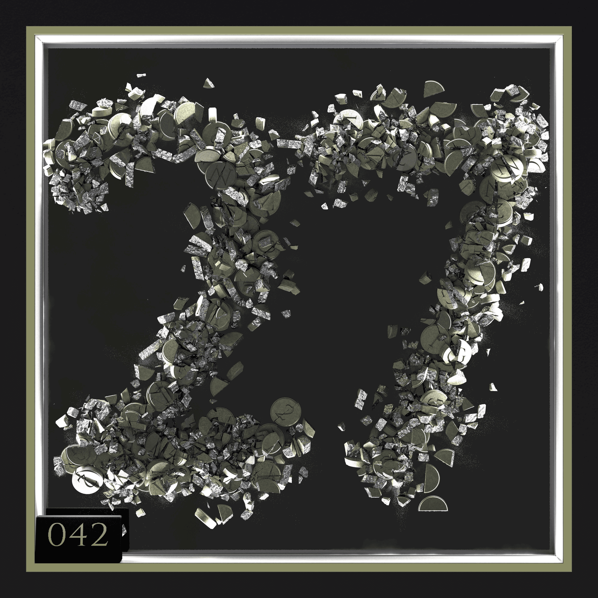 Edition #042 - Surviving 27 vinyl cover artwork