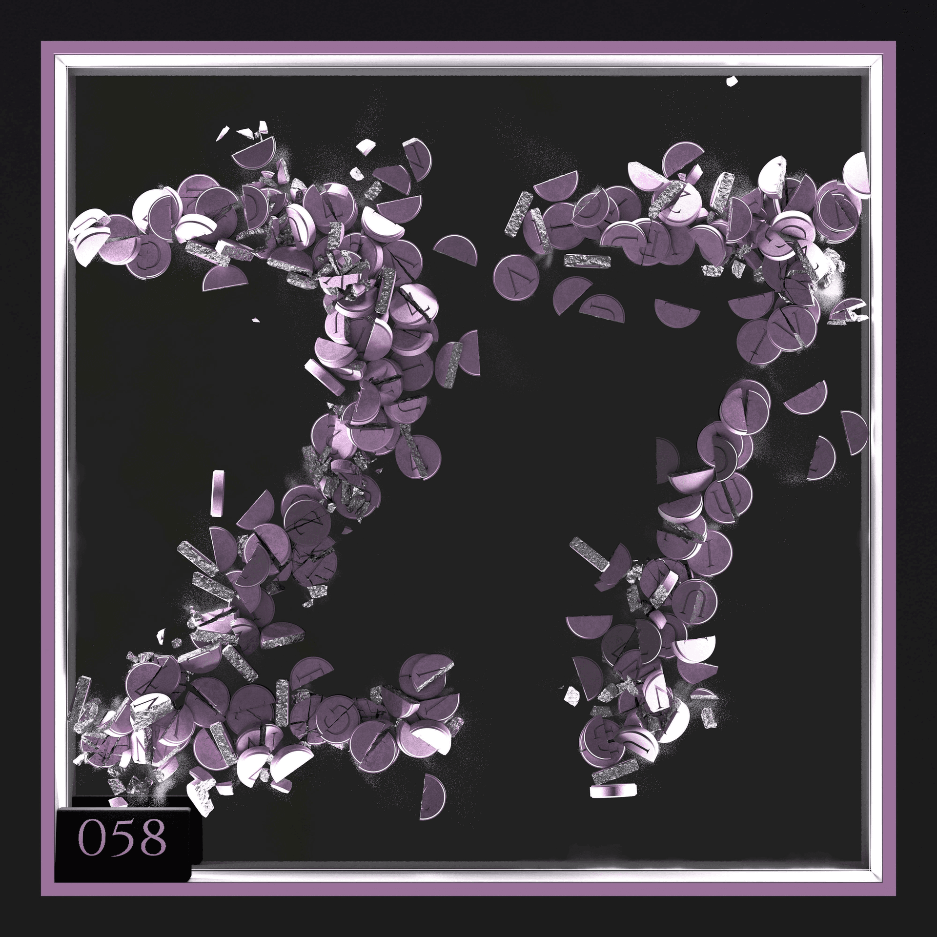 Edition #058 - Surviving 27 vinyl cover artwork