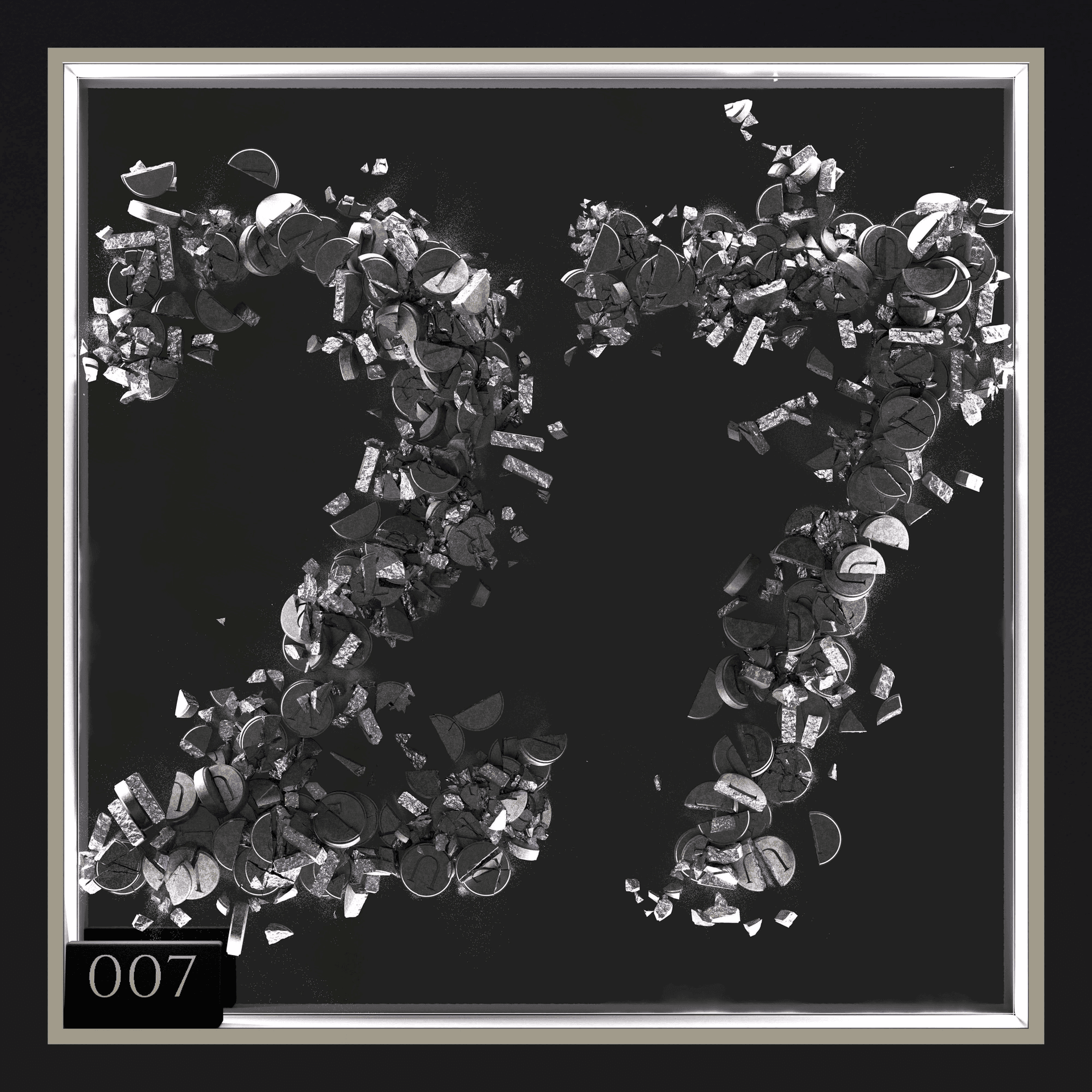 #007 - Surviving 27 vinyl cover artwork