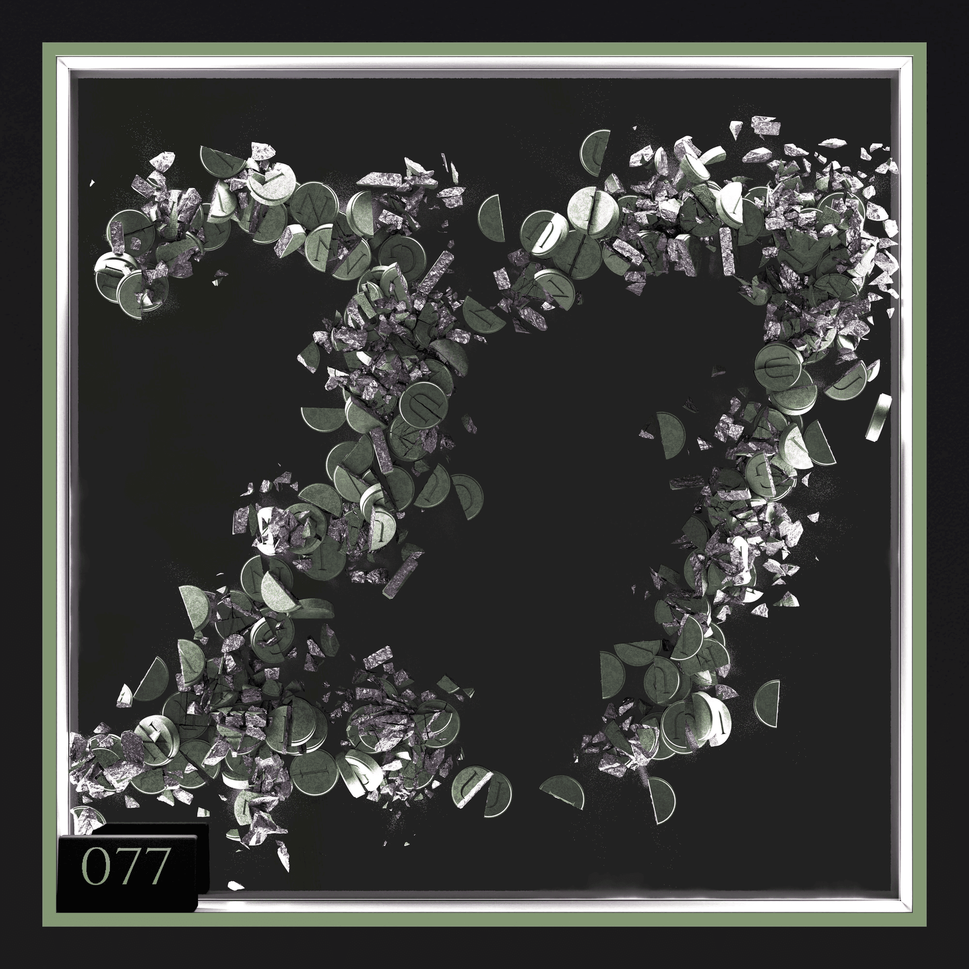 Edition #077 - Surviving 27 vinyl cover artwork