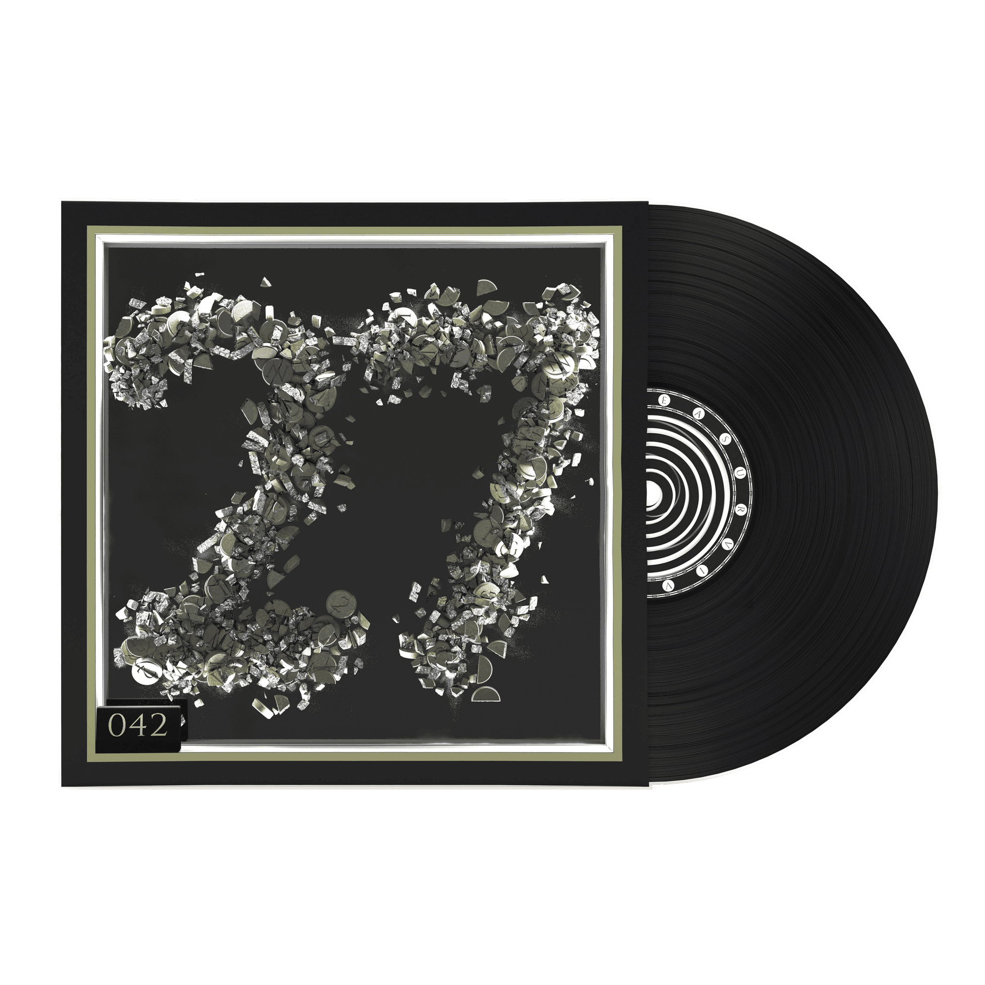 Vinyl disc and sleeve artwork